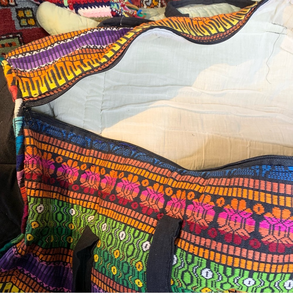 Guatemala Fabric Duffel Bag - Picture 3 of 8